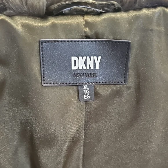 DKNY Olive Teddy Jacket - Picture 6 of 7